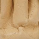 Chanel Double-Sided Flap Bag Beige Leather 24k Gold-Plated Hardware