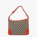 Gucci GG Canvas Shoulder Hobo Bag