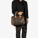 Louis Vuitton Speedy 30 Bandouliere Monogram Canvas Bag
