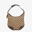 Gucci Princy Beige/Ebony GG Canvas Shoulder Bag