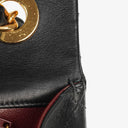 Chanel Jumbo CC Classic Single Flap Maxi Logo Bag Black Quilted Lambskin 24K Gold-Plated Hardware