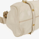 Sac satchel Miu Miu Vitello Lux avec nœud Talco