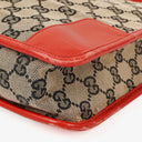 Gucci GG Canvas Shoulder Hobo Bag