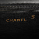 Chanel Black Leather Single Flap Bag