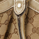 Gucci GG Canvas/Leather Sukey Medium Tote Bag