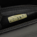 Chanel Black Leather Single Flap Bag