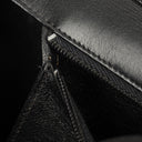Chanel Black Leather Single Flap Bag