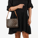 Louis Vuitton Musette Tango Monogram Canvas Shoulder Bag