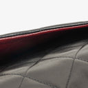 Chanel Jumbo CC Classic Single Flap Maxi Logo Bag Black Quilted Lambskin 24K Gold-Plated Hardware