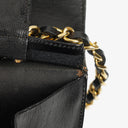 Chanel Black Leather Single Flap Bag