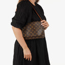 Louis Vuitton Musette Tango Monogram Canvas Shoulder Bag