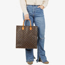 Louis Vuitton Sac Plat Monogram Canvas Bag