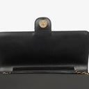 Chanel Black Leather Single Flap Bag