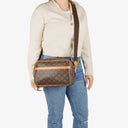 Louis Vuitton Monogram Coated Canvas Reporter Bag