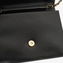 Chanel Black Leather Single Flap Bag