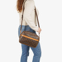 Louis Vuitton Monogram Coated Canvas Reporter Bag