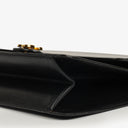 Chanel Black Leather Single Flap Bag
