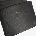 Louis Vuitton Malesherbes Black Epi Leather Handbag