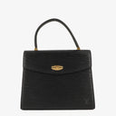 Louis Vuitton Malesherbes Black Epi Leather Handbag