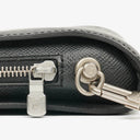 Louis Vuitton Taiga Baikal Grey Clutch Bag