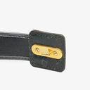 Dior Navy/Beige Oblique Jacquard Canvas And Leather 25 mm Belt 75