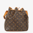 Louis Vuitton Petit Noe Monogram Canvas Shoulder Bag