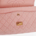 Chanel Light Pink 2.55 Reissue Quilted Tweed Flap Bag
