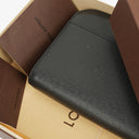Louis Vuitton Taiga Baikal Grey Clutch Bag