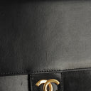 Chanel Black Leather Single Flap Bag