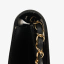 Chanel Black Leather Single Flap Bag
