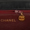 Chanel Classic Full Flap Bag Black Quilted Leather 24K Gold-Plated Hardware