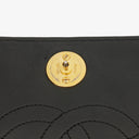 Chanel Classic Full Flap Bag Black Quilted Leather 24K Gold-Plated Hardware