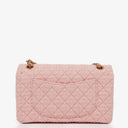 Chanel Light Pink 2.55 Reissue Quilted Tweed Flap Bag