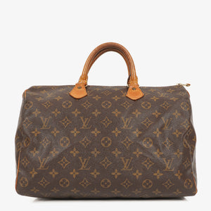 Louis Vuitton Speedy 35 Monogram Canvas Handbag