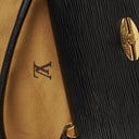 Louis Vuitton Malesherbes Black Epi Leather Handbag