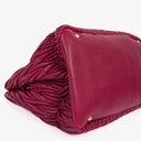 Miu Miu Matelasse Rubino Leather Tote Bag