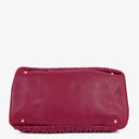 Miu Miu Matelasse Rubino Leather Tote Bag