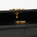 Chanel Classic Full Flap Bag Black Quilted Leather 24K Gold-Plated Hardware
