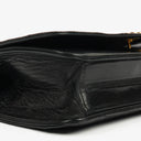 Chanel Classic Full Flap Bag Black Quilted Leather 24K Gold-Plated Hardware