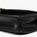Chanel Classic Full Flap Bag Black Quilted Leather 24K Gold-Plated Hardware