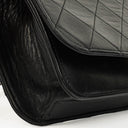 Chanel Classic Full Flap Bag Black Quilted Leather 24K Gold-Plated Hardware