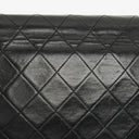 Chanel Classic Full Flap Bag Black Quilted Leather 24K Gold-Plated Hardware