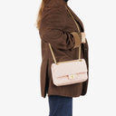 Chanel Light Pink 2.55 Reissue Quilted Tweed Flap Bag