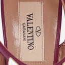 Valentino Rockstud Suede T-Strap Heels