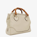 Gucci Diana Bamboo Top Handle Neutral Leather Tote Bag&nbsp;