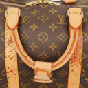 Louis Vuitton Keepall 50 Bandouliere Monogram Canvas Travel Bag