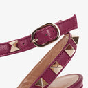 Valentino Rockstud Suede T-Strap Heels