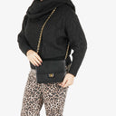 Chanel Black Leather Single Flap Bag