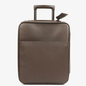 Louis Vuitton Pegase 45 Taiga Brown Grizzli Suitcase
