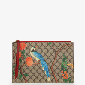 Gucci GG Supreme Tian Pochette / Portfolio Clutch